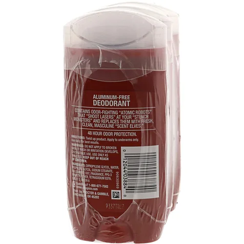 Vista 3 de Old Spice Desodorante de alta resistencia para hombres, aroma fresco, 3 onzas, paquete de 6