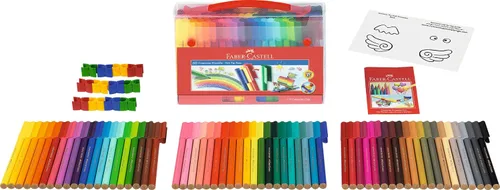 Vista 2 de Faber-Castell 155560 Conector de rotulador en estuche 60 piezas