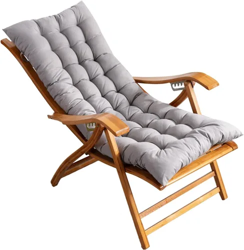 Vista 10 de Silla reclinable plegable, tumbona ajustable de 5 posiciones, silla reclinable de madera para jardín/patio/balcón, (morado)