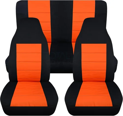 Vista 12 de Fundas para asientos de automóvil, Negro