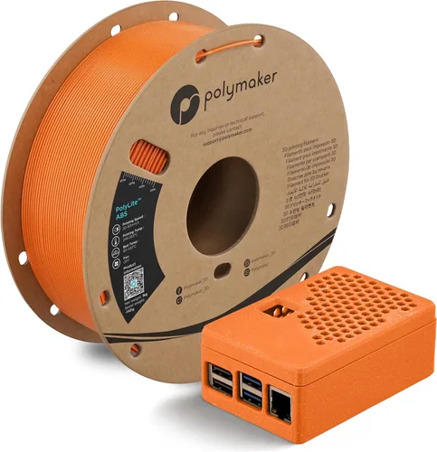 Vista 37 de Polymaker Filamento ABS Pro para impresora 3D de 0.069 pulgadas, color negro, ABS de grado de ingeniería de 2.2 lbs con alta resistencia al calor