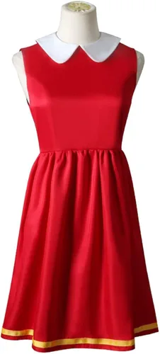 Vista 5 de Disfraz de anime para cosplay de Halloween vestido de uniforme