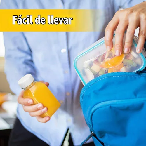 Vista 5 de Botellas de jugo de plástico, recipientes reutilizables para jugo con tapas blancas a prueba de manipulaciones, cepillo, embudo y etiquetas