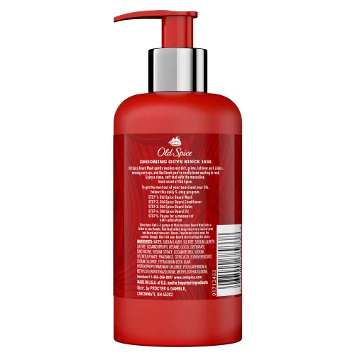 Vista 2 de Old Spice, Jabón de barba, champú para hombres, 7.6 fl oz