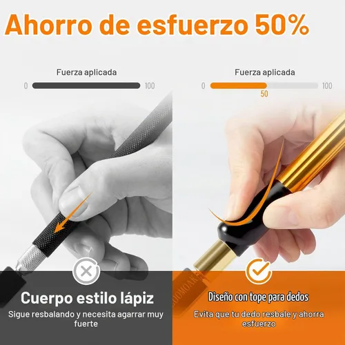 Vista 3 de Herramienta profesional de corte de vidrio con mango de aleación de tungsteno y carburo con rango de 2-20mm, cortador profesional para vidrio