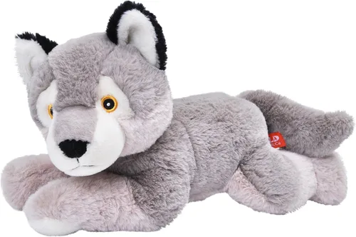 Vista 15 de Wild Republic EcoKins Elefante Africano Animal de Peluche de 12 pulgadas, regalos ecológicos para niños, juguete de peluche, hecho a mano con 16
