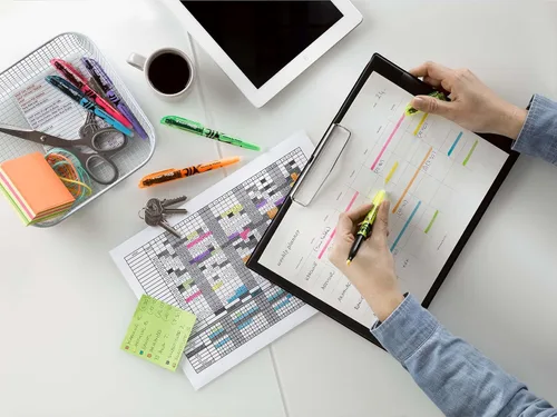 Vista 7 de PILOT Frixion Light Textmarker - Juego de 6er