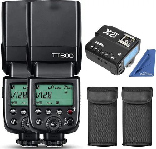 Vista 9 de Godox Flash TT600 - Flash Speedlite con Sistema de Disparador Integrado Compatible para Canon, Nikon, Pentax, Olympus, Fujifilm, Panasonic