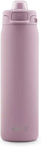 Vista 16 de Ello Pop & Fill botella de agua de acero inoxidable de 22 onzas con tecnología de llenado rápido, metal de doble pared y aislado al vacío, tapa