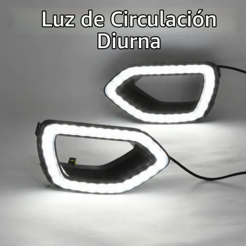 Vista 4 de Luces de parrilla de repuesto para la parrilla SRT Scat Pack LED de humo luces de nariz de cerdo para Dodge Charger 2015-2022