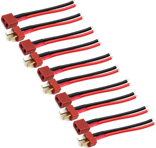 Vista 9 de 5 pares de conectores EC3 macho y hembra con cable de plátano de 14AWG de silicona de 10 cm para batería Lipo de RC (Paquete de 5)