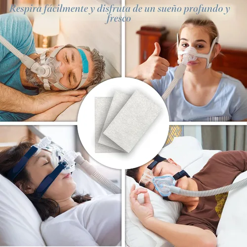 Vista 6 de Paquete de 20 filtros CPAP compatibles con ResMed AirSense 11 – Filtros de repuesto para Airsense 11 CPAP – Recambios de filtro ultrafino desechables