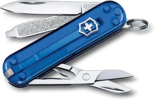 Vista 29 de Victorinox Classic SD Swiss Army – Navaja suiza de bolsillo, compacta, 7 funciones, navaja de bolsillo fabricada en Suiza con hoja pequeña Parque