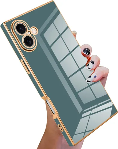 Vista 131 de KANGHAR Funda compatible con iPhone 12 de lujo con bonito diseño galvanizado, carcasa de cuerpo completo, antiarañazos, a prueba de golpes, funda