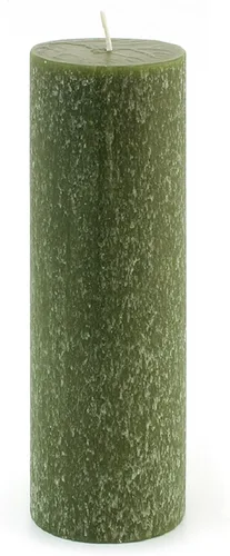 Vista 19 de Root Candles Velas de pilar sin perfume Timberline™ con textura mejorada de cera de abeja, 3 x 3 pulgadas, color gris pardo