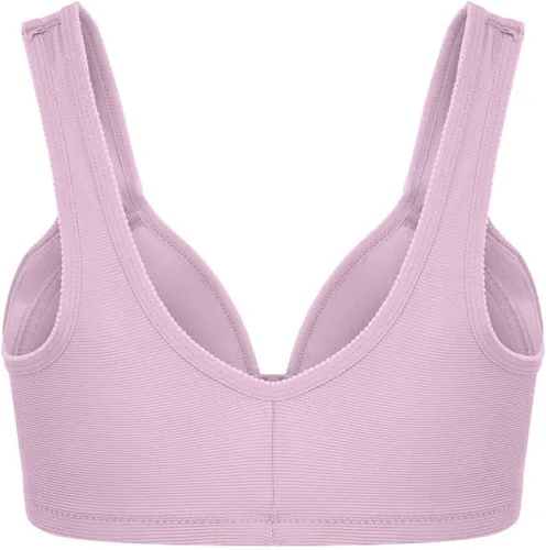 Vista 66 de Brasier sin aros para mujer, brasier sin aros, cómodo brasier sin varillas, ropa interior diaria