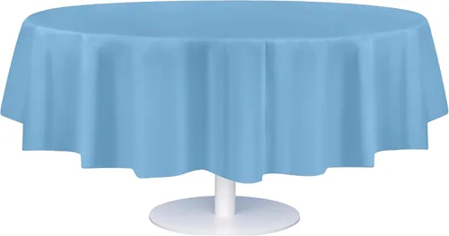 Vista 31 de Mantel de plástico de alta calidad - 54 in. x 108 pulgadas. Grandipity - Mantel rectangular (6 y 12 unidades), Agua (Aqua)