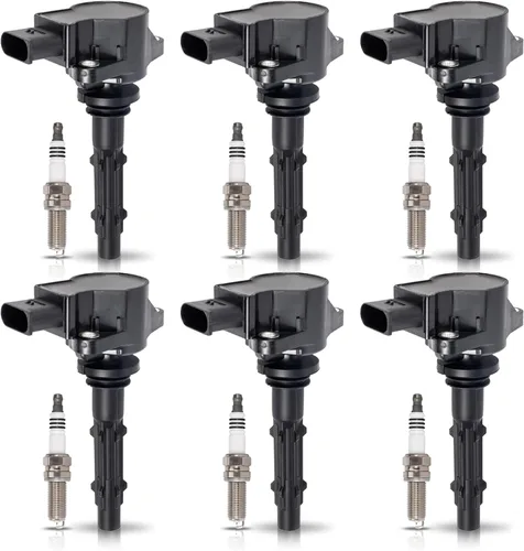 Vista 11 de ENA 1 paquete de bobinas de encendido compatible con Mercedes-Benz 3.0L 3.5L 4.6L 5.5L C230 C280 C300 C350 CLK350 E350 GLK350 ML350 R350 S400 SLK280