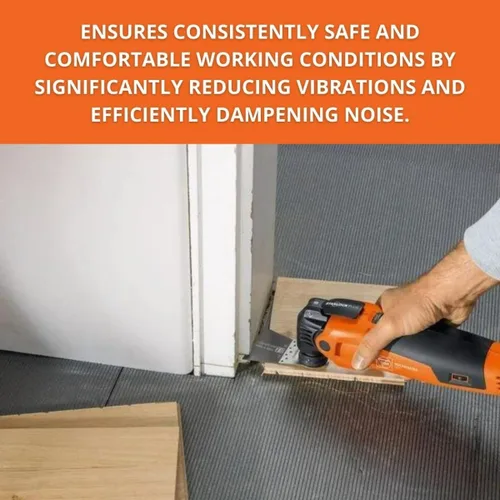 Vista 4 de Fein MultiMaster MM 500 Plus Para construcción y renovación de interiores, montaje Starlock Plus, sistema QuickIn, velocidad constante