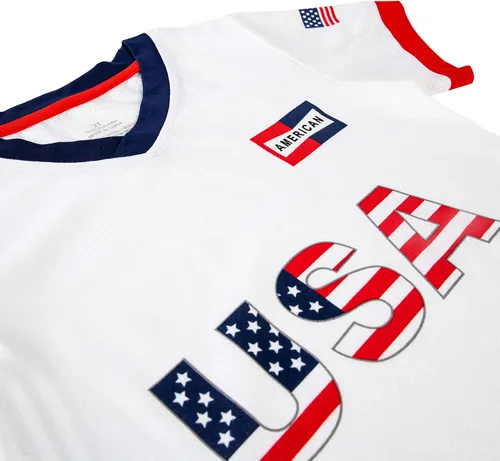 Vista 4 de BDONDON Camisetas de fútbol únicas para niños pequeños, niños y niñas, uniformes de entrenamiento de fútbol de 2 a 12 años