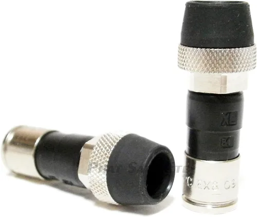 Vista 7 de 2 Piezas RG11 Belden PPC EX11N716PLUS Conector de Compresión de Cable Coaxial de Níquel y Anticorrosión RG-11 Accesorio Coaxial