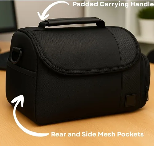 Vista 3 de Grande Digital Cámara/Video Bolsa/Funda de transporte acolchada para Nikon D750, D810, D5500, D750, D700, D3000, D3100, D3200, D3300, D5000 Cámara &
