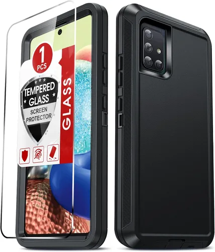 Vista 17 de LeYi Funda compatible con Samsumg Galaxy A05 4G: Galaxy A05 4G con resistente a los golpes, 3 en 1 de cuerpo completo, protección resistente
