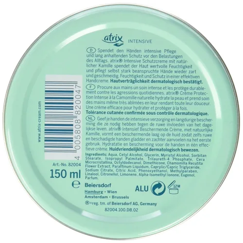 Vista 2 de Atrix Crema de manos con manzanilla, 5.1 fl oz