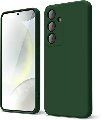 Vista 62 de oakxco Funda para teléfono Samsung Galaxy S8 de silicona líquida, delgada y fina de gel de goma suave TPU cubierta protectora simple llana
