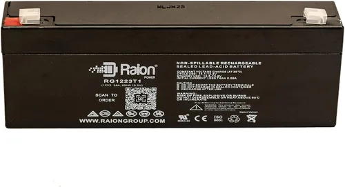 Vista 3 de Raion Power Batería AGM de repuesto de 12V 2.3Ah para Hoyer HPL-P - 4