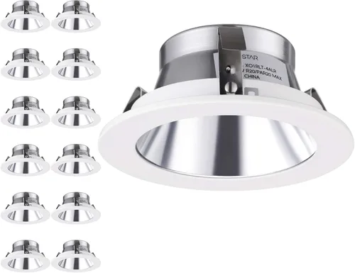 Vista 15 de TORCHSTAR Borde de luz empotrable de 4 pulgadas, bronce aceitado