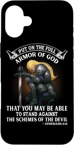 Vista 23 de Laying Down The Full Armor of God Case for iPhone 17