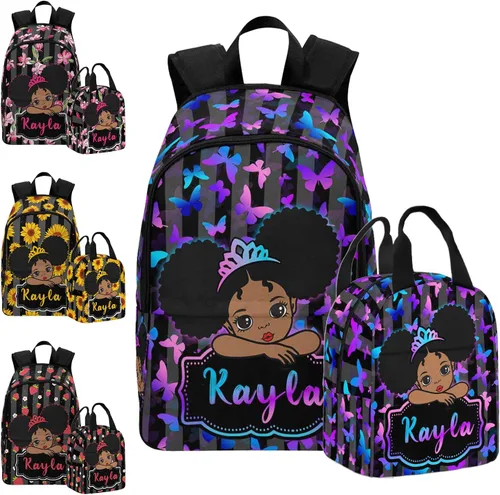 Vista 88 de Texto personalizado Elefante desgaste gafas mochila mochila mochila casual Daypack bolsa para mamá niñas, color86-4, Mochilas Daypack