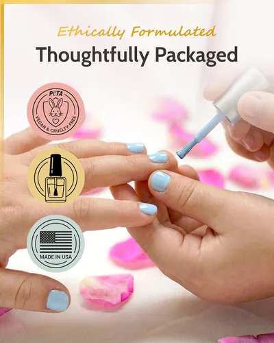 Vista 9 de karma organic Juego de esmaltes de uñas no tóxicos para niños, esmalte de uñas certificado para niñas, vegano y seguro para niños, juego de regalo