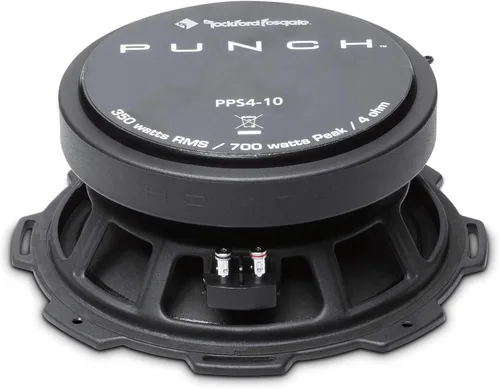 Vista 5 de Rockford Fosgate PPS4-10 Punch Pro Altavoz de rango medio componente de 10