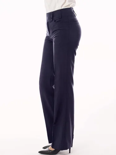 Vista 149 de Design by Olivia Pantalones de oficina de corte holgado para mujer
