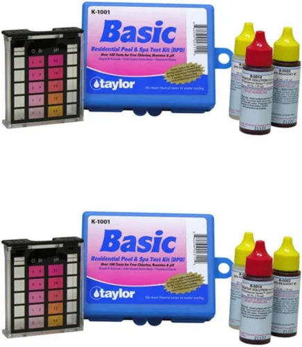Vista 8 de Taylor K1001 Kit básico de prueba DPD para piscina o spa residencial