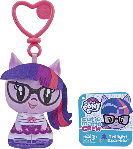 Vista 2 de My Little Pony Cutie Mark Crew Twilight Sparkle Equestria - Clip de peluche para niñas