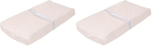 Vista 12 de Gerber Funda unisex para cambiador de bebé, niños y niñas, neutro, recién nacido, para guardería, color celeste, talla única Celestial