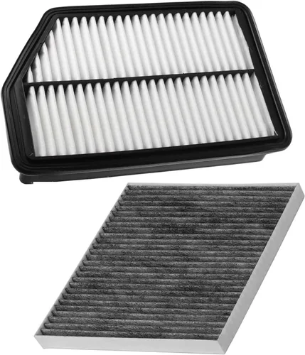 Vista 7 de FUN-DRIVING Filtro de aire de motor de cabina para 2022 CRV 1.5L Civic 2021 2020 2019 2018