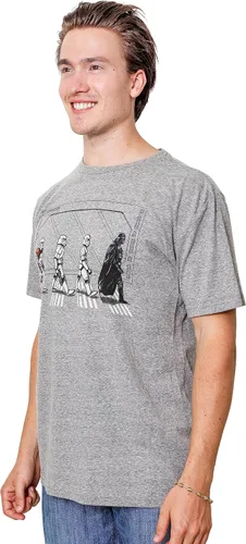 Vista 3 de Star Wars Death Star Road Stormtrooper Crossing Camiseta para hombre