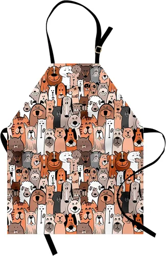 Vista 5 de Lunarable Multicolor Apron