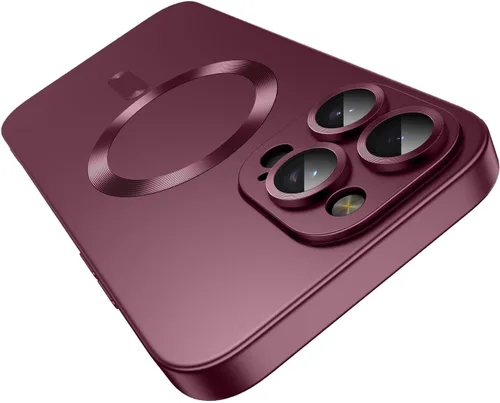 Vista 66 de Funda magnética para iPhone 13 Pro MagSafe con protector de lente de cámara, protección completa, delgada, suave, a prueba de golpes, antiarañazos