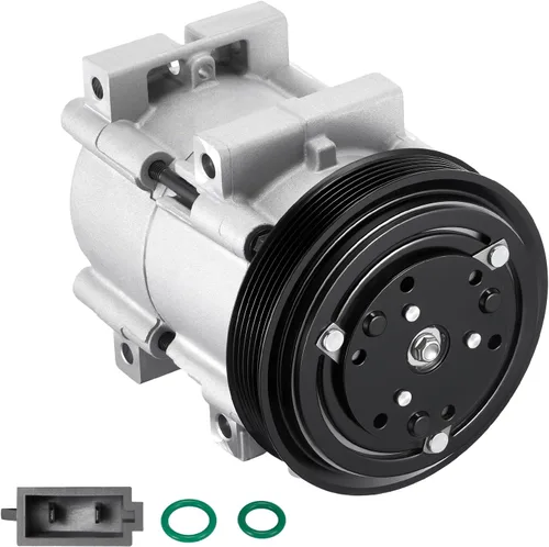 Vista 18 de BDFHYK Compresor de aire acondicionado con embrague compatible con Ford F-250 F-350 Super Duty 6.2L 2017-2019, F-450 F-550 Super Duty 6.8L