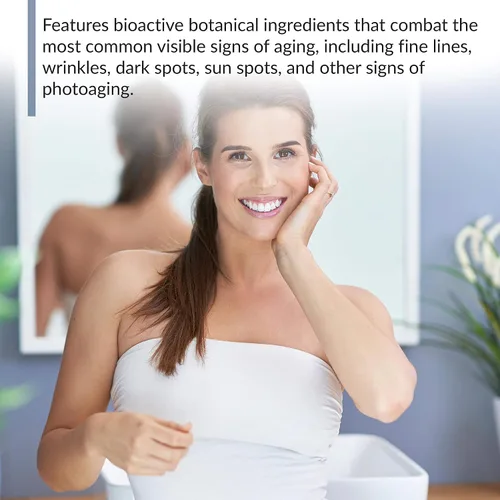 Vista 4 de BioTrust Ageless Glow - Crema hidratante antienvejecimiento, suero iluminador de la piel con vitamina C y ácido hialurónico, suero facial derivado