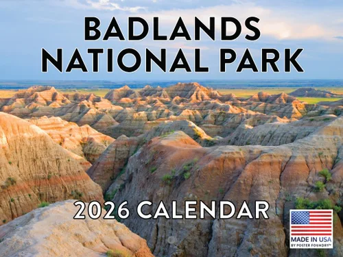 Vista 35 de Calendario mensual de pared de regalos de Parques Nacionales 2025, 12 meses Fabricado en EE.UU.