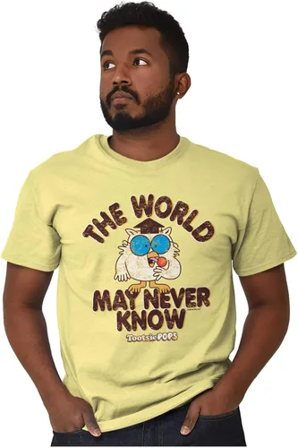 Vista 4 de Camiseta estampada Tootsie Pop de The World May Never Know para hombre o mujer