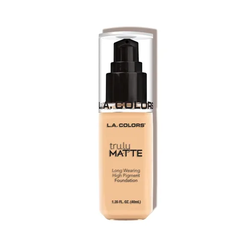 Vista 11 de L.A. Colors Base Mate Verdadera, Bronceado Profundo CLM361 (Paquete de 2)