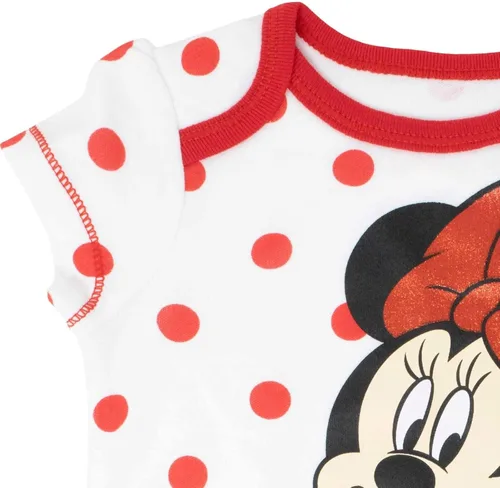 Vista 7 de Disney Minnie Mouse 5 Pack Body para niñas