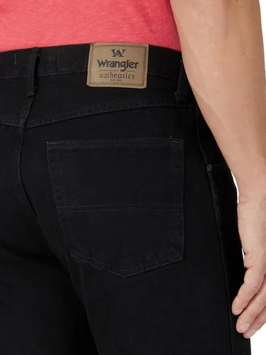 Vista 5 de Wrangler Authentics - Jeans clásicos de 5bolsillos y corte relajado y flexible para hombre